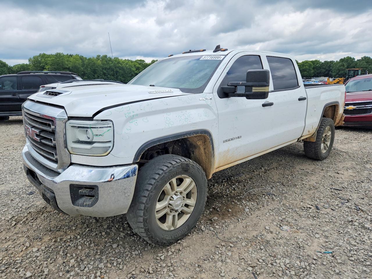 2019 GMC Sierra 2500HD, VIN 1GT12NEY7KF182001 — Hail