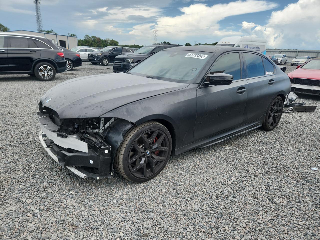 2025 BMW 3 Series M340i, VIN 3MW59FT01S8F78155 — Rear end