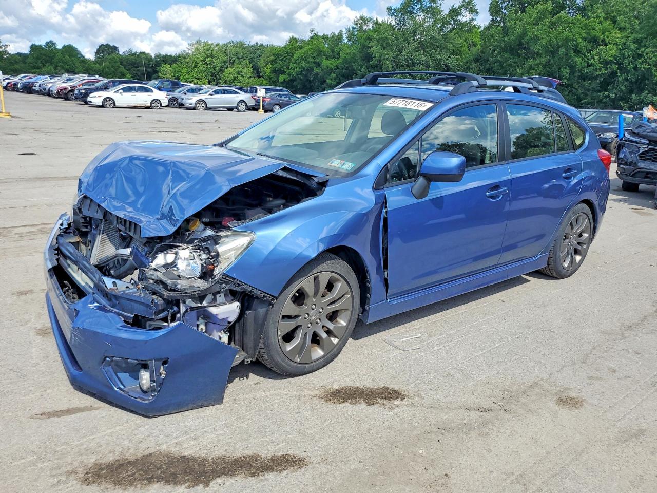 2014 Subaru Impreza Special Sports Premium, VIN JF1GPAL69E8270553 — Front end