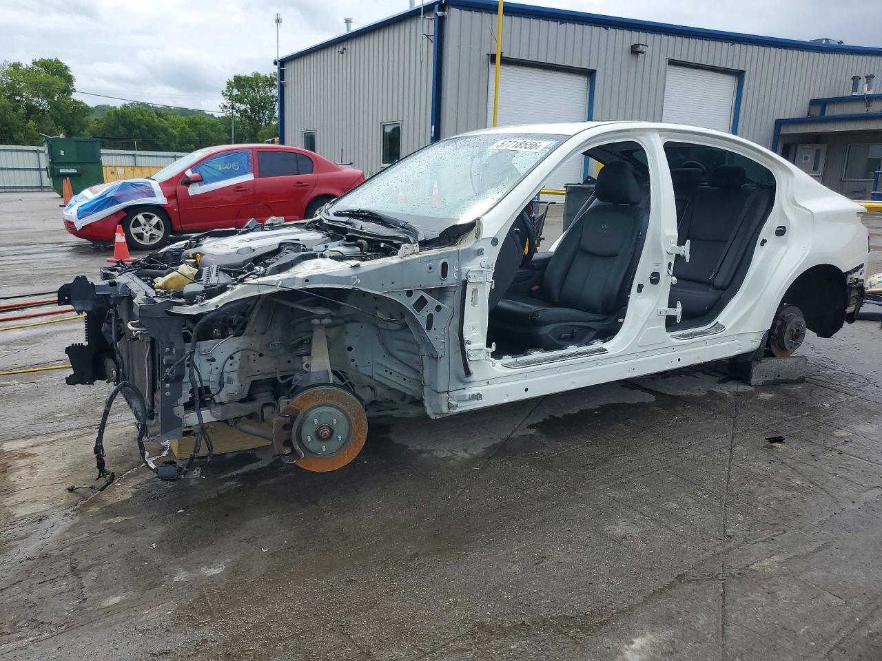2014 Infiniti Q50 Premium, VIN JN1BV7AR8EM687084 — Stripped
