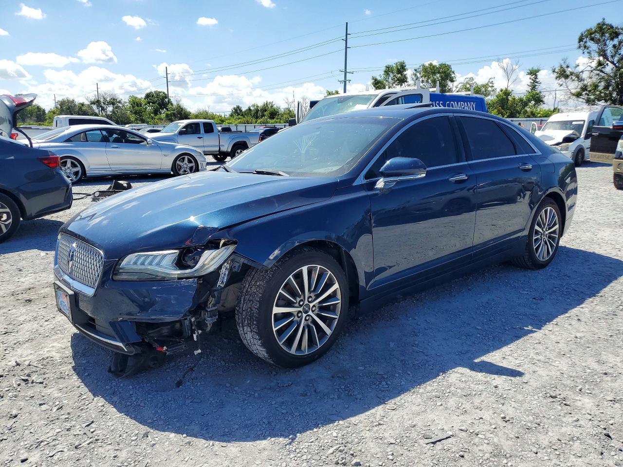 2017 Lincoln MKZ Select, VIN 3LN6L5C93HR614573 — Перед