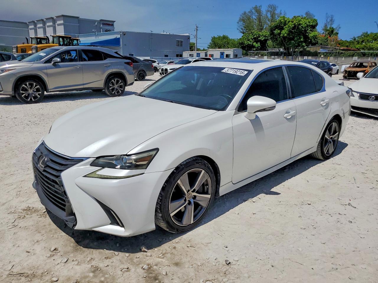 2016 Lexus GS 200t, VIN JTHBA1BL9GA000777 — Зад