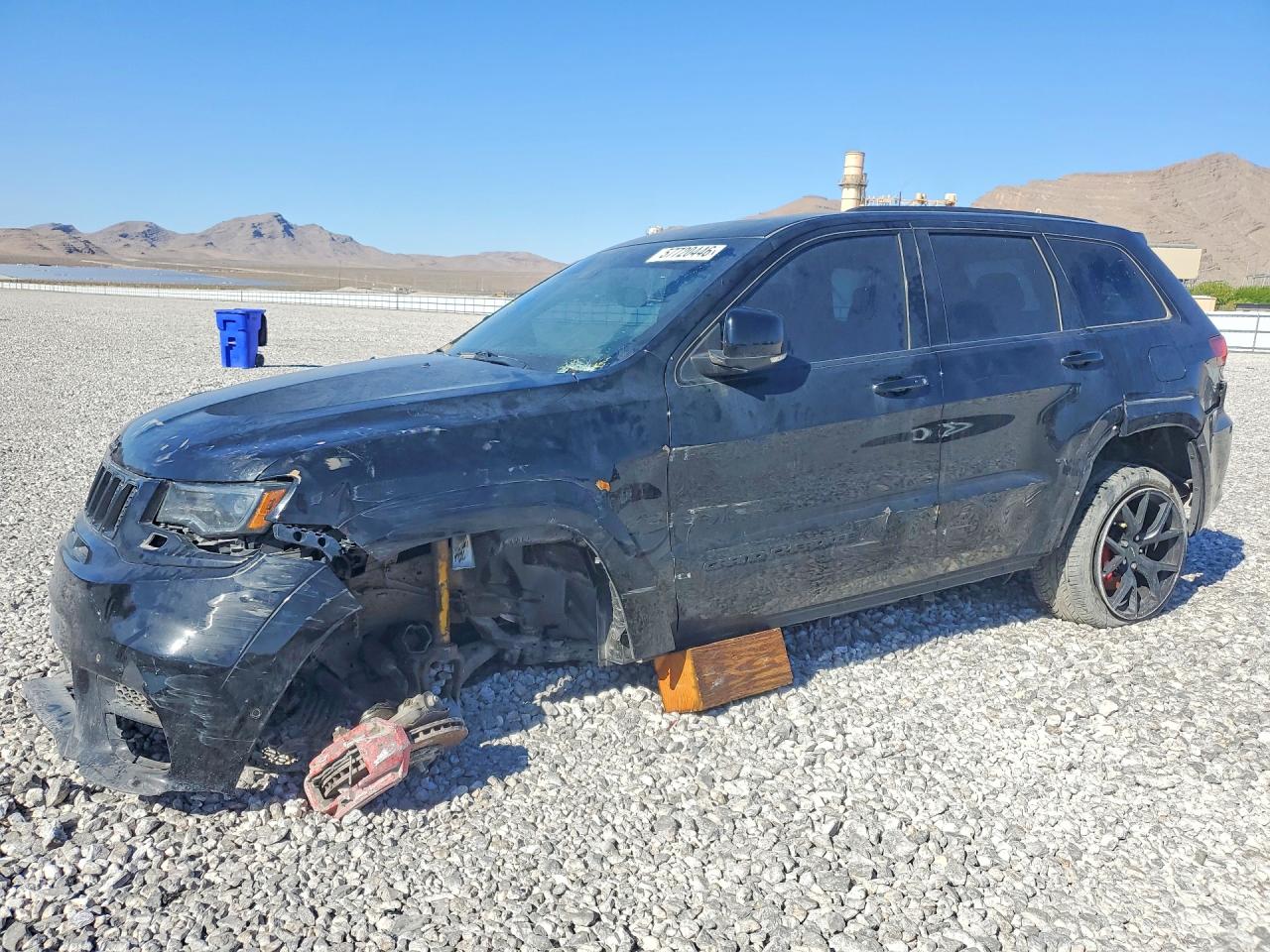 2019 Jeep Grand Cherokee SRT, VIN 1C4RJFDJ3KC737494 — Vandalism