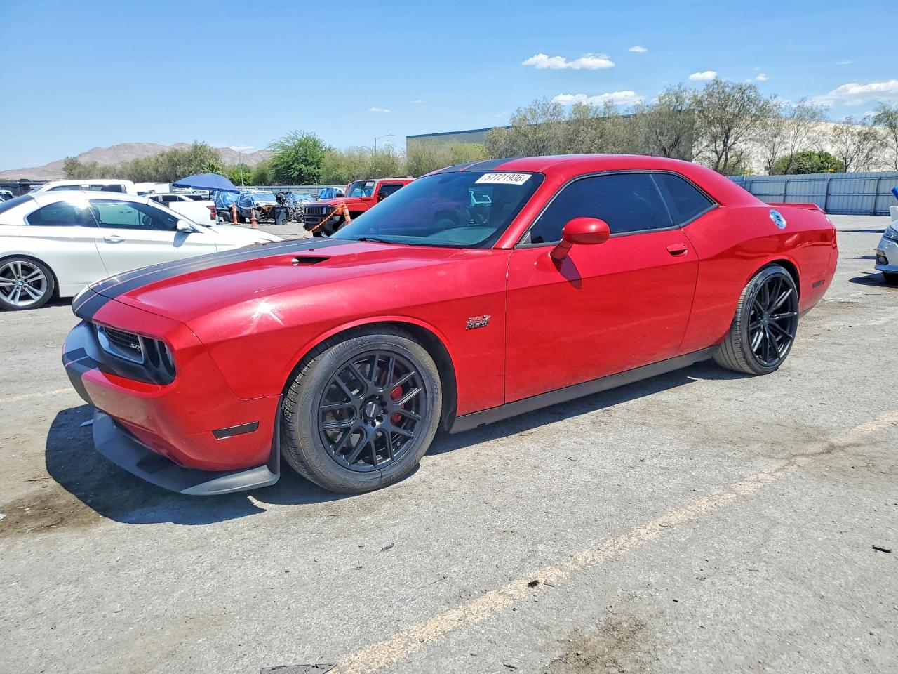 2011 Dodge Challenger SRT-8, VIN 2B3CJ7DJ4BH560089 — Rear end