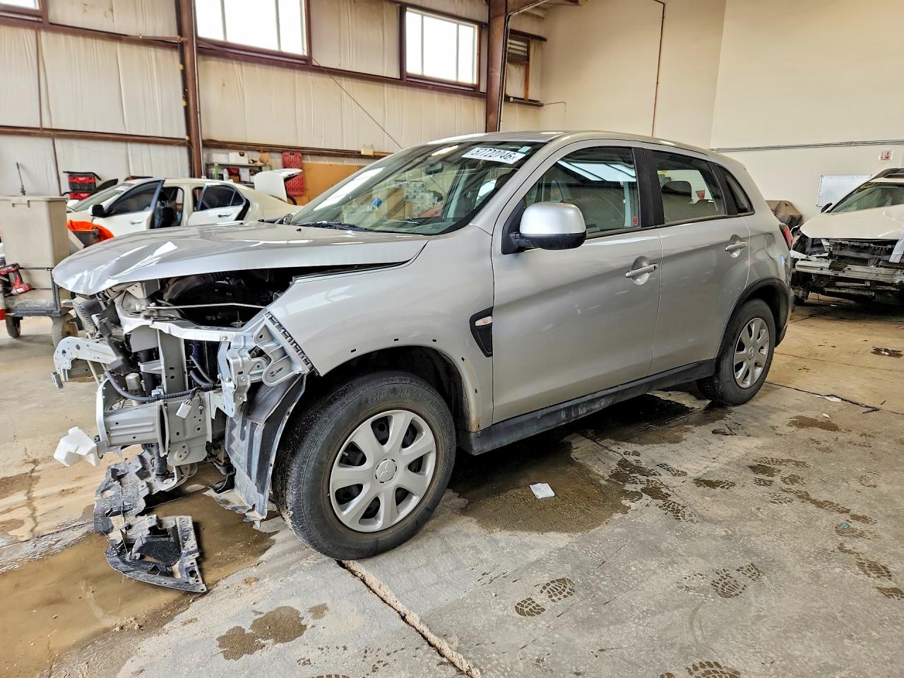 2021 Mitsubishi Outlander Sport ES, VIN JA4AJUAU6MU603859 — Front end