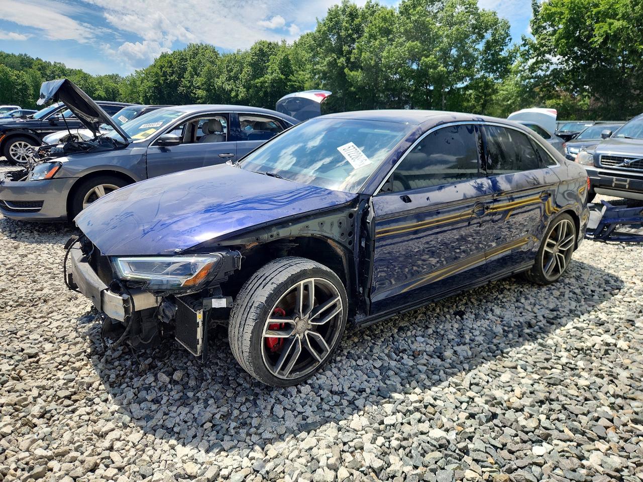 2017 Audi S3 Prestige, VIN WAUF1GFF0H1042067 — Front end