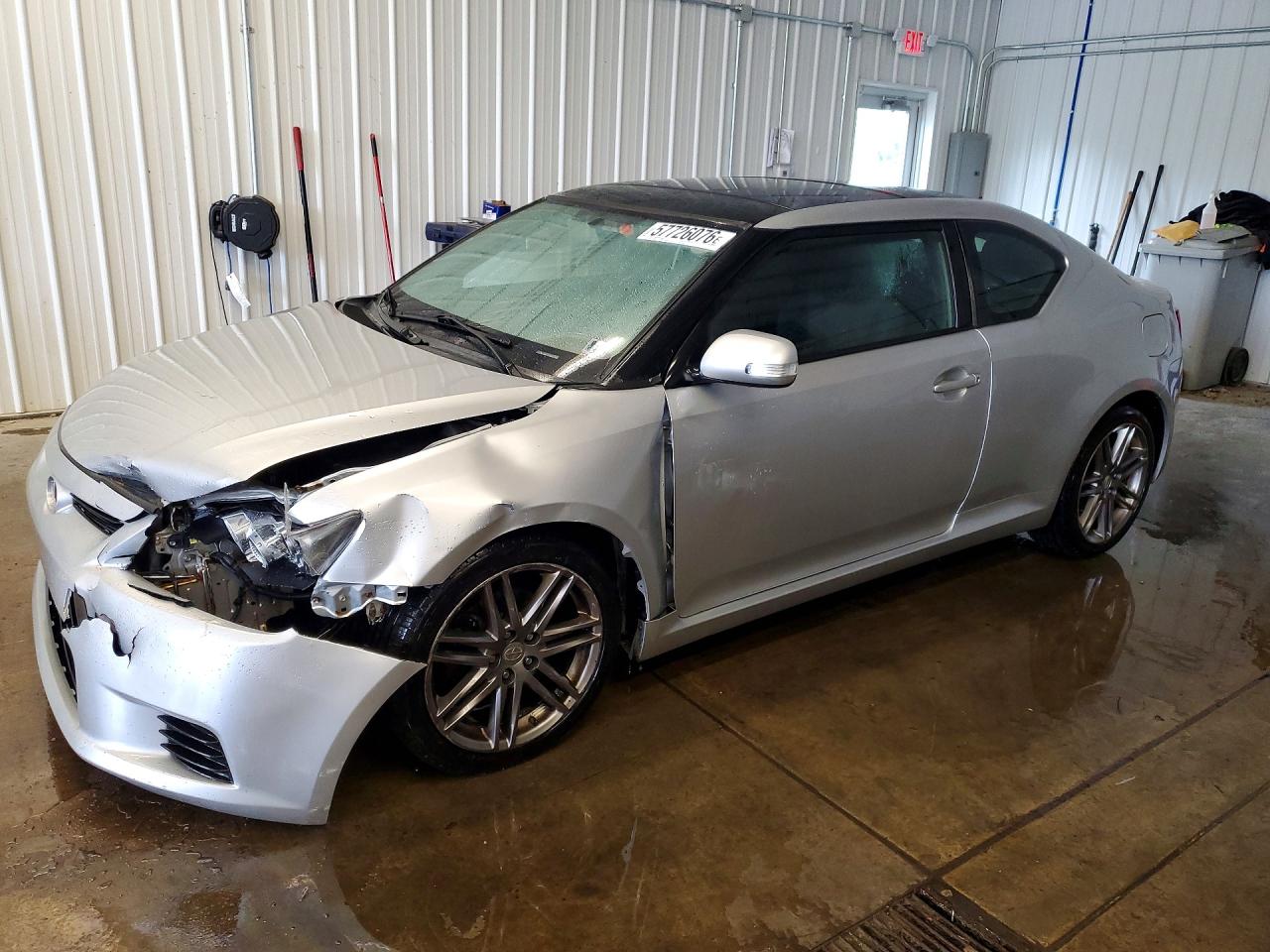 2012 Scion tC, VIN JTKJF5C73C3039430 — Front end