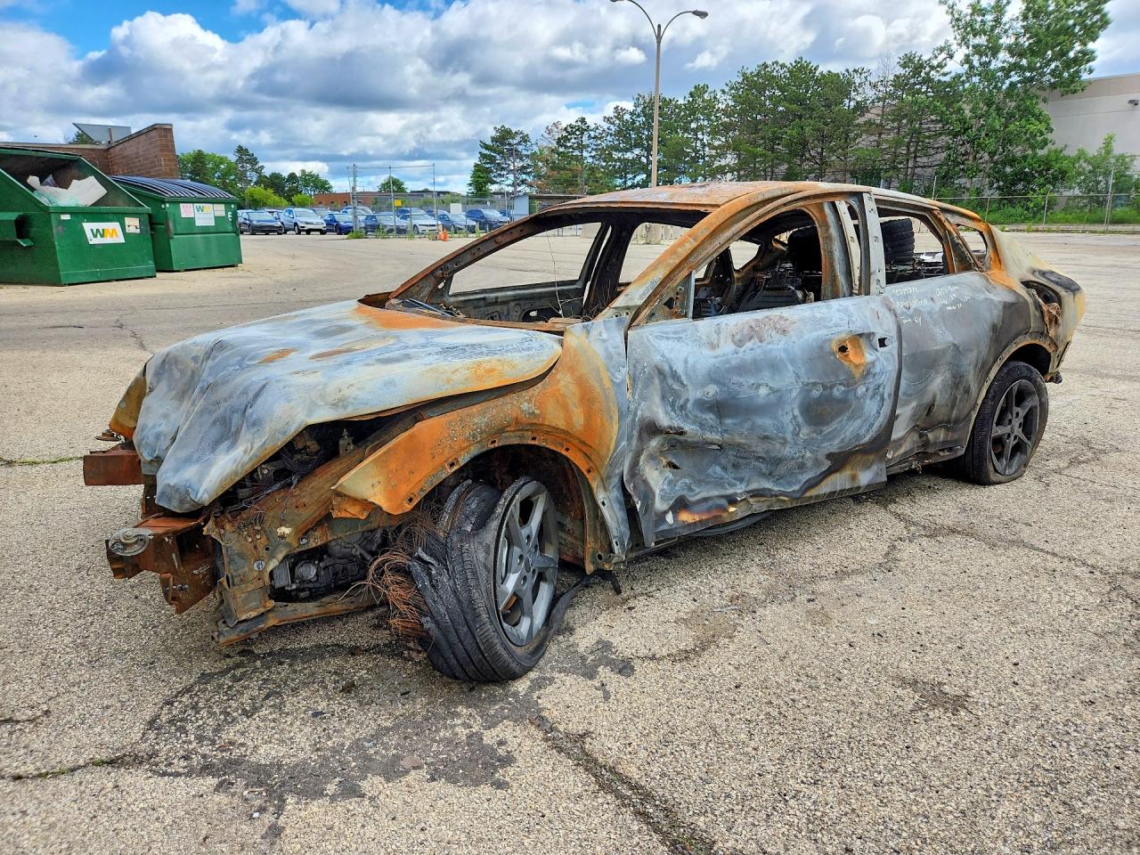 2026 Kia K4 LXS, VIN 3KPFT4DE1TE285883 — Burn