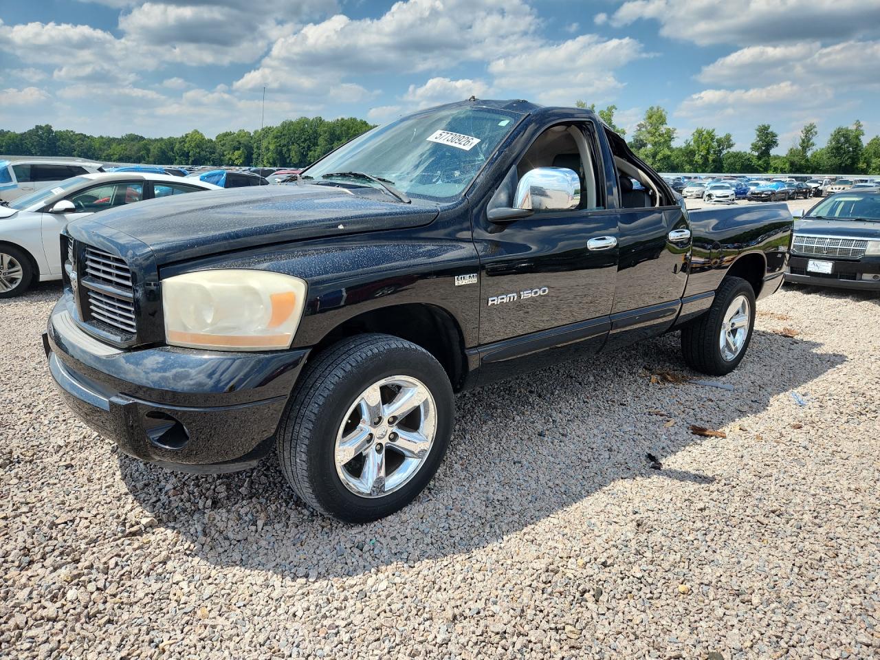 2006 Dodge 1500 SLT, VIN 1D7HU18216J120112 — Roof