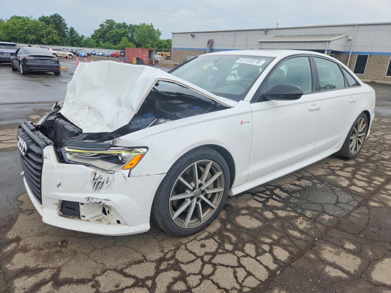 2018 Audi A6 Sport, VIN WAUF3AFC9JN106005 — Front end
