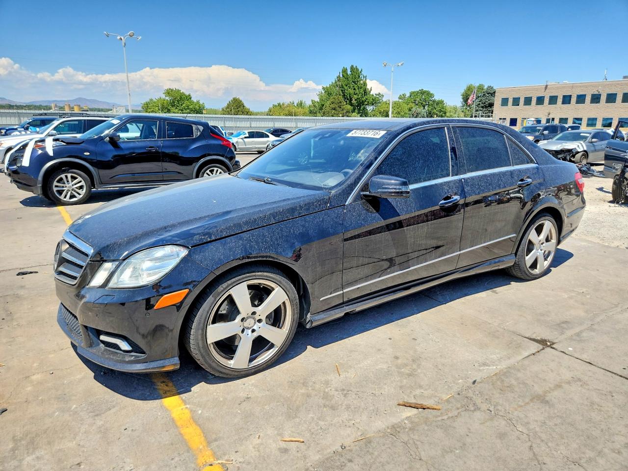 2011 Mercedes-Benz E 350 Luxury, VIN WDDHF8HB6BA301851 — Hail