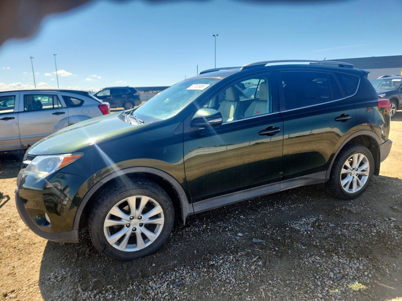 2013 Toyota RAV4 Limited, VIN 2T3DFREV5DW061404 — Rear end