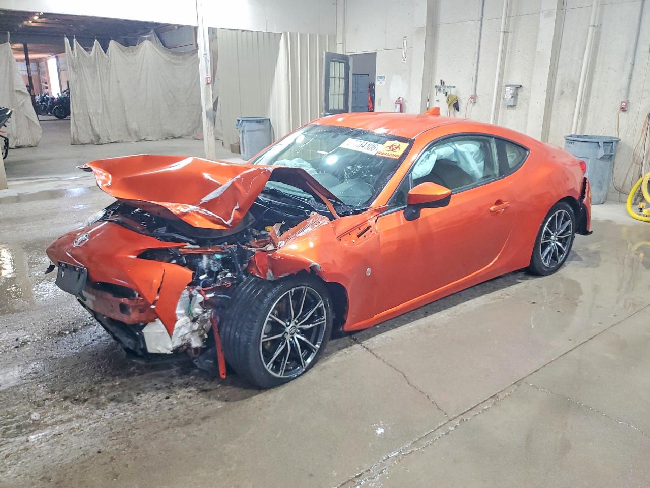2017 Toyota 86, VIN JF1ZNAA18H8706657 — Front end