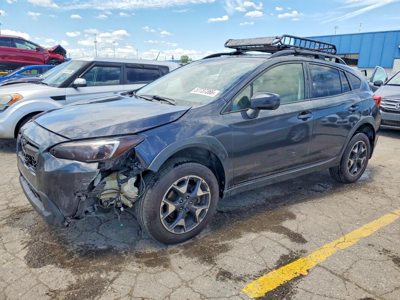 2019 Subaru Crosstrek Premium, VIN JF2GTADC0K8202200 — Rear end