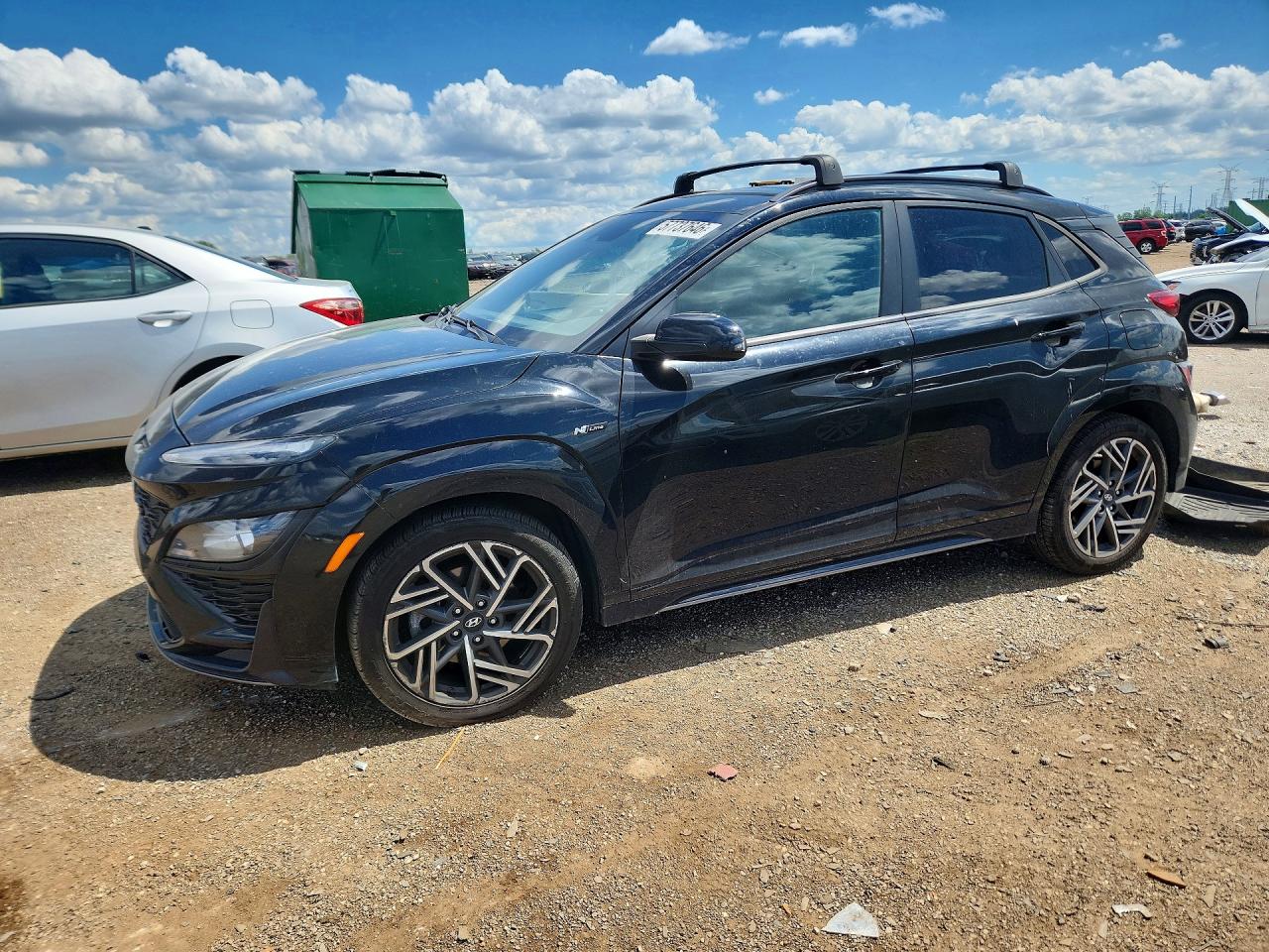 2022 Hyundai Kona N Line, VIN KM8K33A36NU820170 — Side