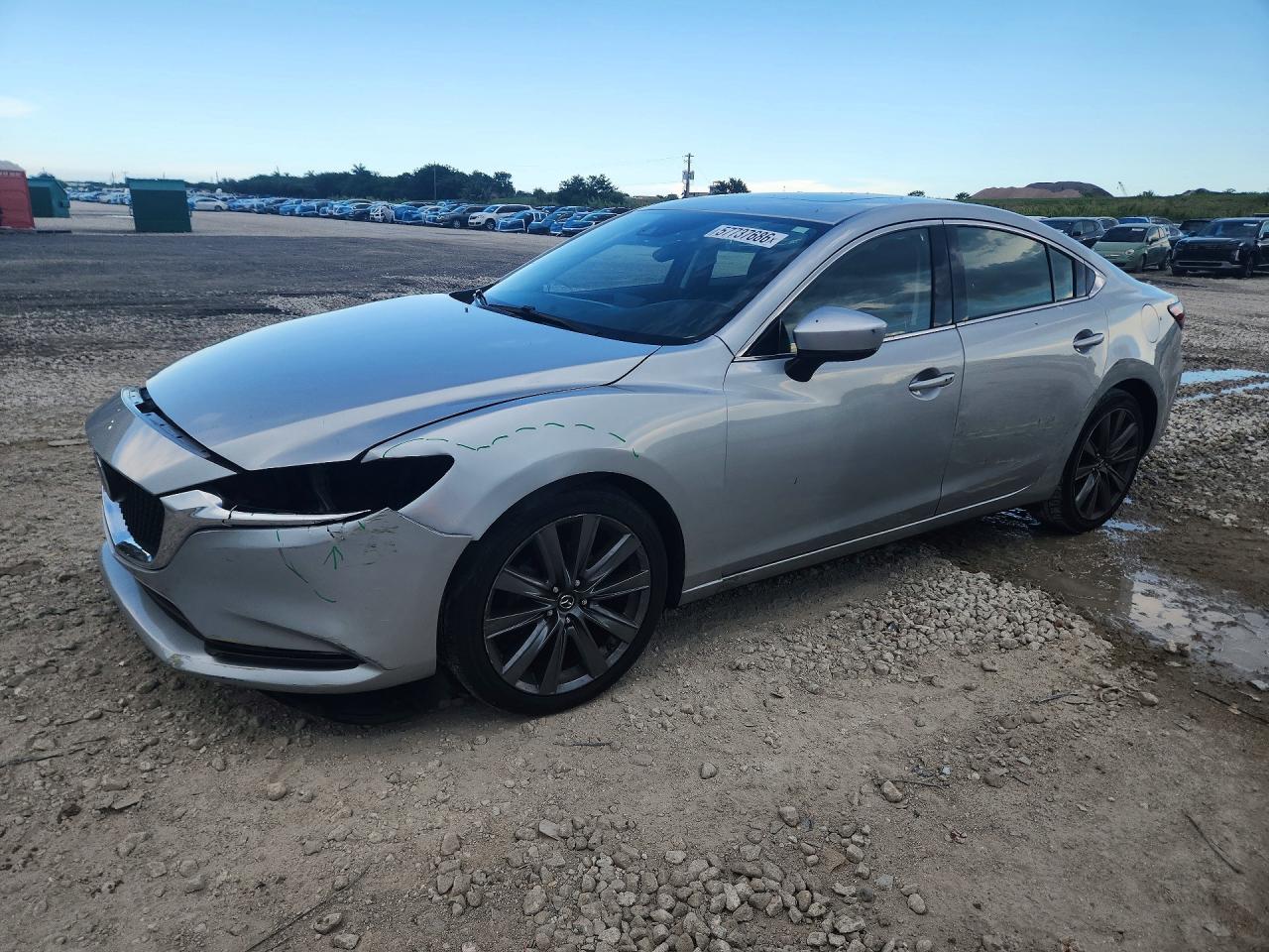 2018 Mazda 6 Touring, VIN JM1GL1VM2J1323565 — Front end