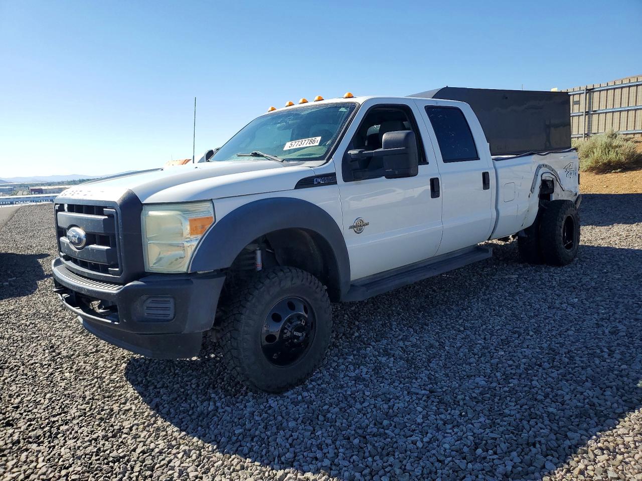 2011 Ford F-450 XL, VIN 1FT8W4DT5BEA60245 — Rear end