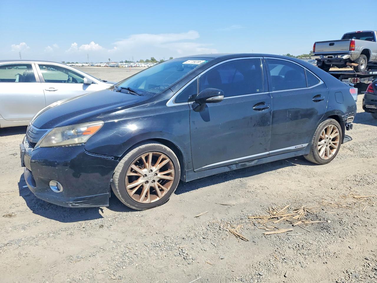 2010 Lexus HS 250h Premium, VIN JTHBB1BA3A2008421 — Rear end