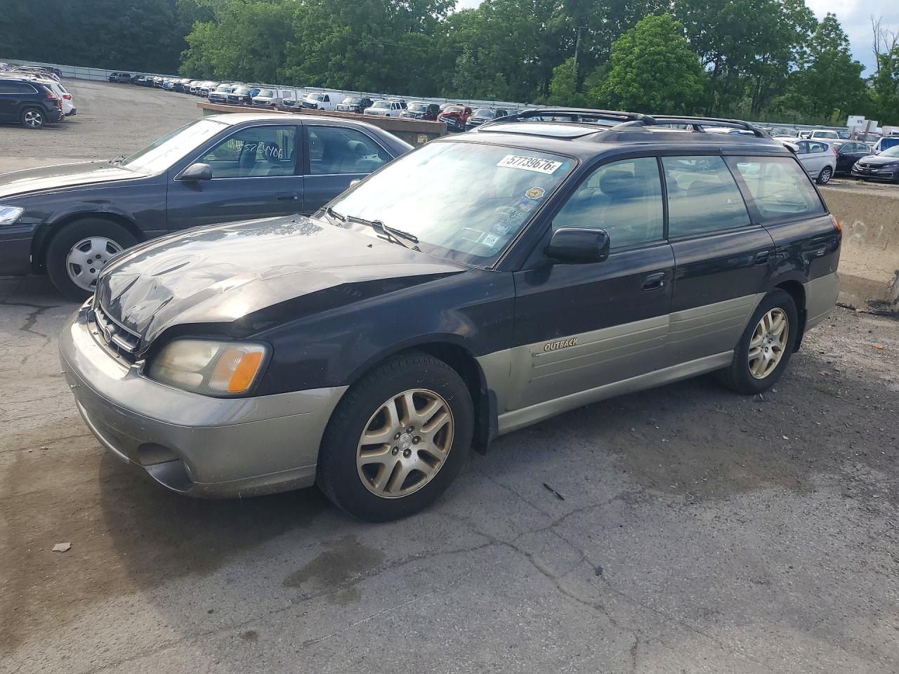 2001 Subaru Legacy Outback Limited, VIN 4S3BH686817672751 — Перед