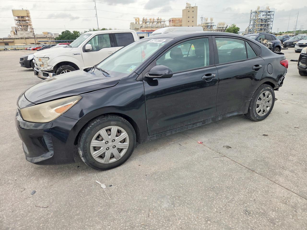 2020 Kia Rio S, VIN 3KPA24AD2LE278580 — Rear end