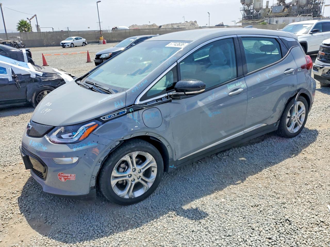 2019 Chevrolet Bolt EV LT, VIN 1G1FY6S06K4101728 — Front end