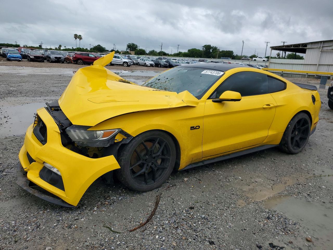 2016 Ford Mustang GT, VIN 1FA6P8CF9G5283795 — Front end