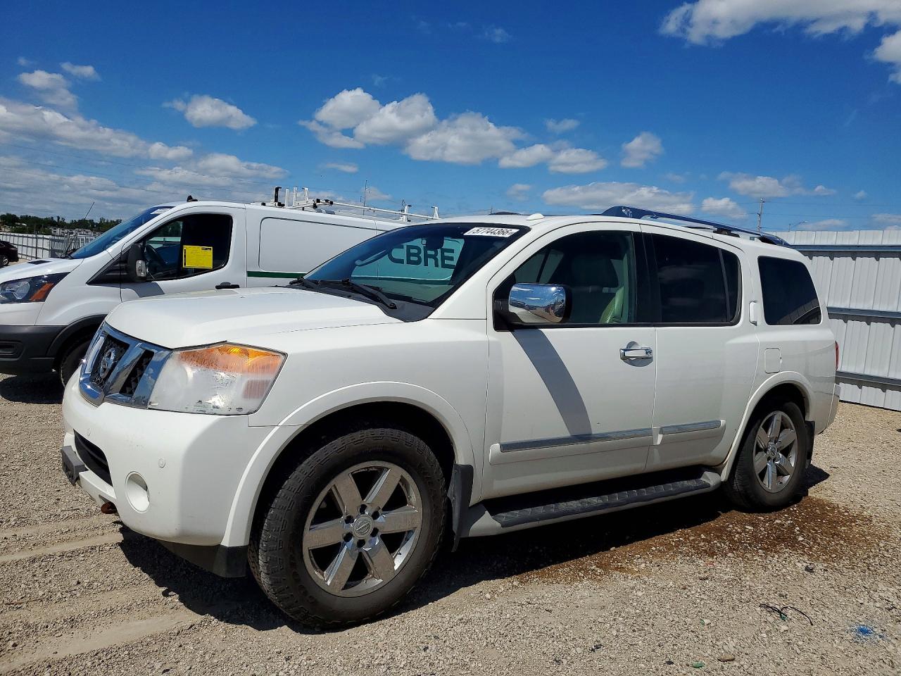 2011 Nissan Armada Platinum, VIN 5N1AA0NE6BN612016 — Обычный износ