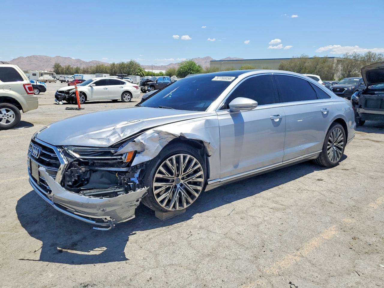 2020 Audi A8, VIN WAU8HAF81LN008711 — Front end