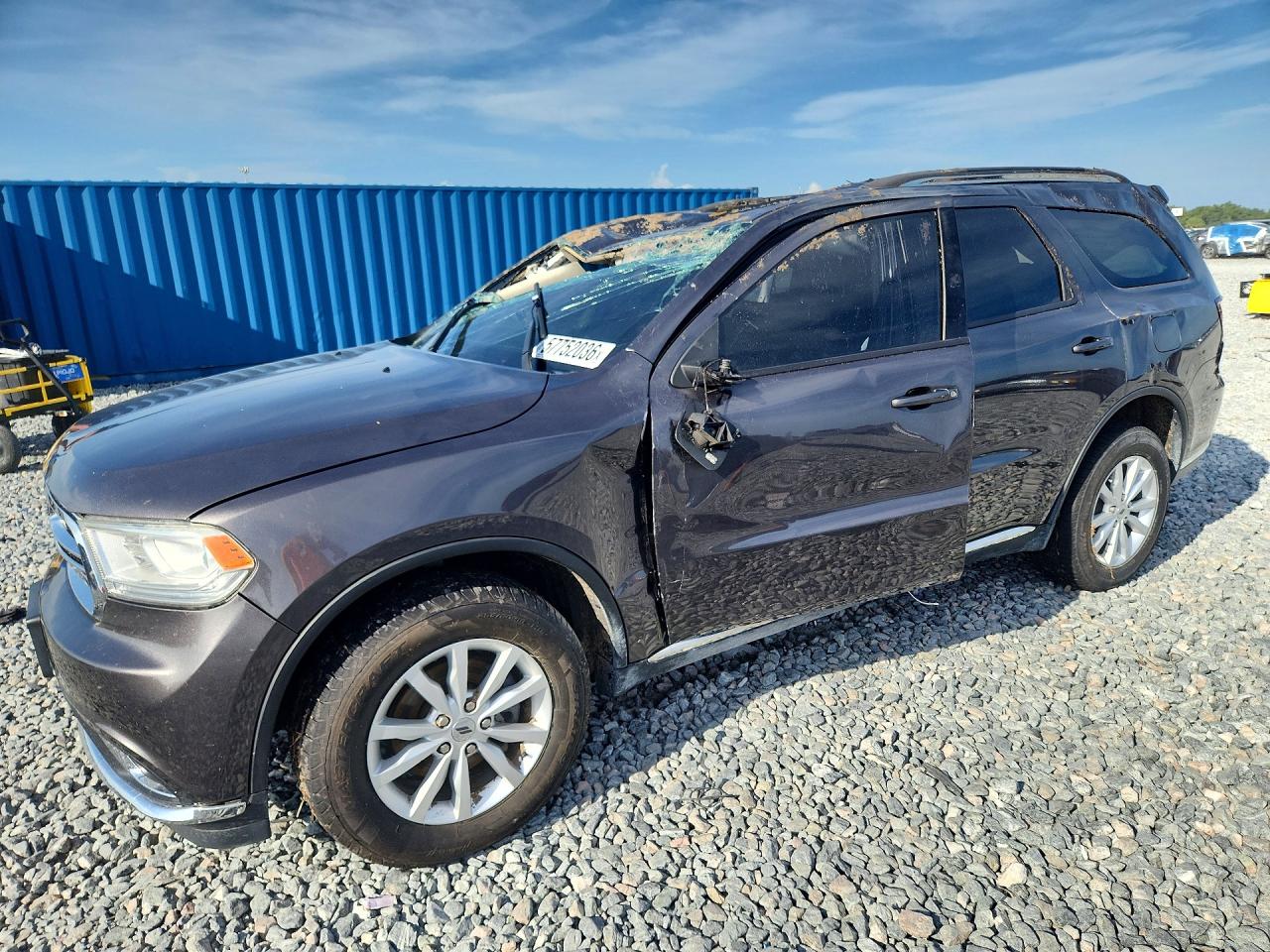 2020 Dodge Durango SXT Plus, VIN 1C4RDJAG2LC253028 — Rollover