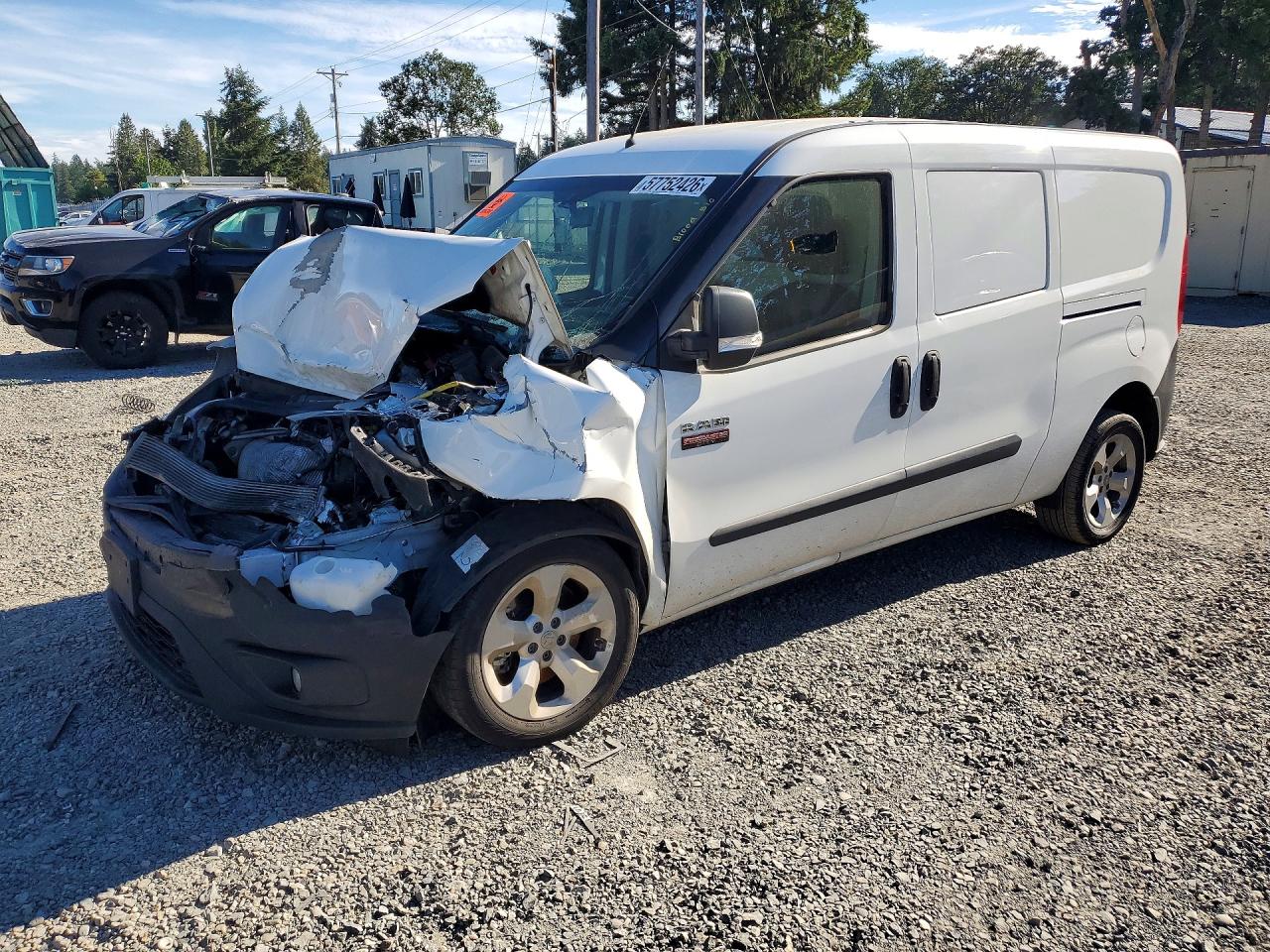 2021 Ram ProMaster City Cargo Tradesman, VIN ZFBHRFAB9M6U34662 — Front end