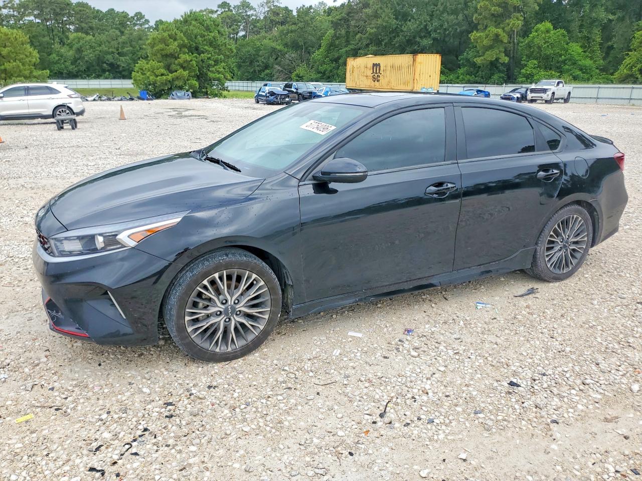 2023 Kia Forte GT-Line, VIN 3KPF54AD9PE621419 — Vandalism