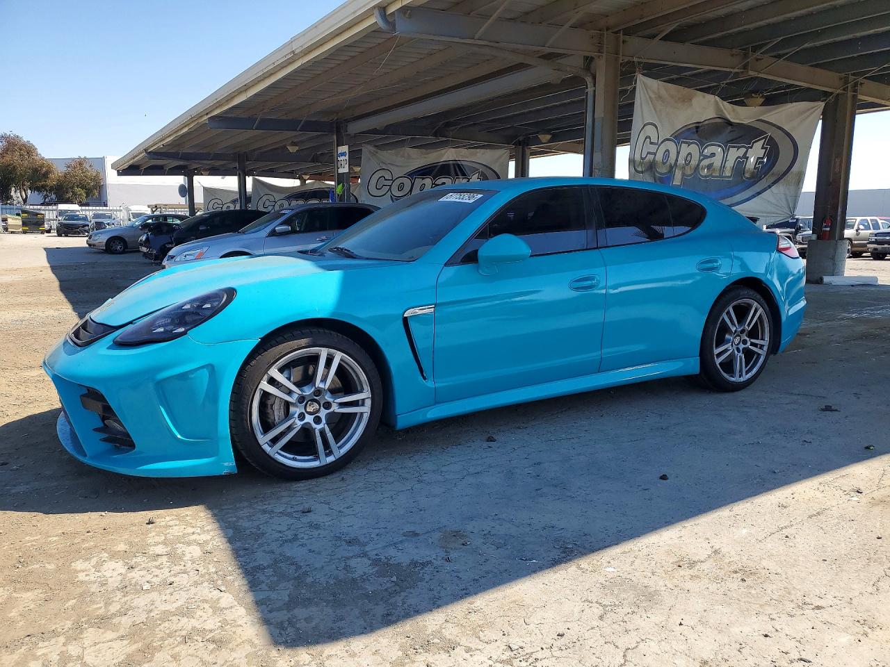2010 Porsche Panamera S, VIN WP0AB2A79AL062874 — Мелкие вмятины и царапины