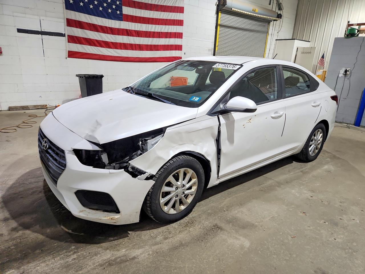 2018 Hyundai Accent SE, VIN 3KPC24A34JE022115 — Front end