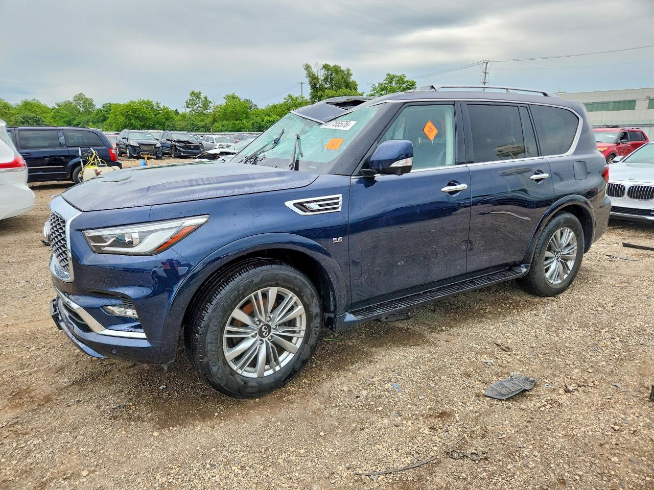 2020 Infiniti QX80 Luxe, VIN JN8AZ2NE0L9255407 — Roof