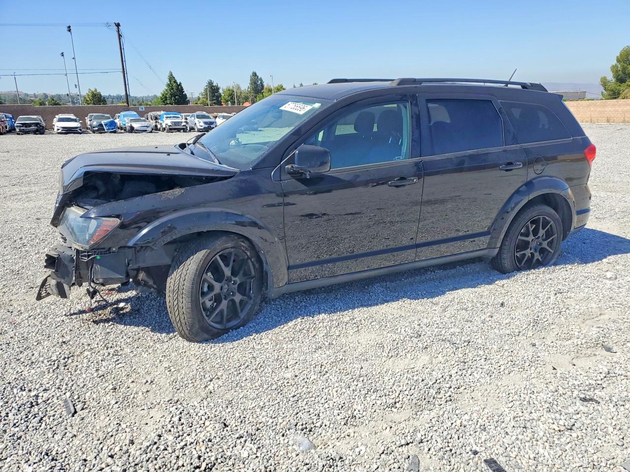 2016 Dodge Journey SXT, VIN 3C4PDCBG2GT210210 — Front end