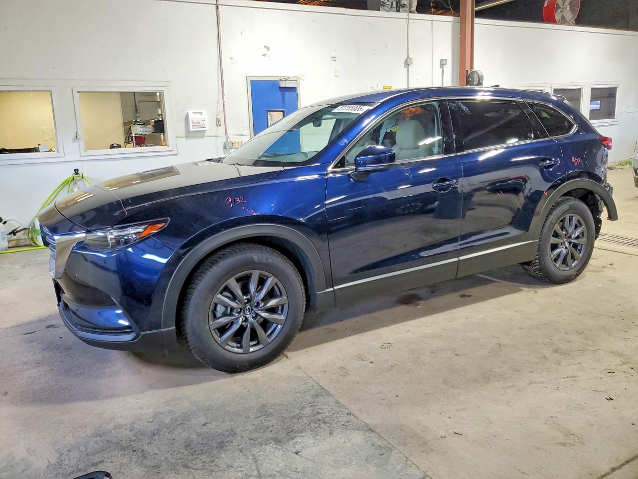 2022 Mazda CX-9 Touring, VIN JM3TCBCY4N0606630 — Rear end
