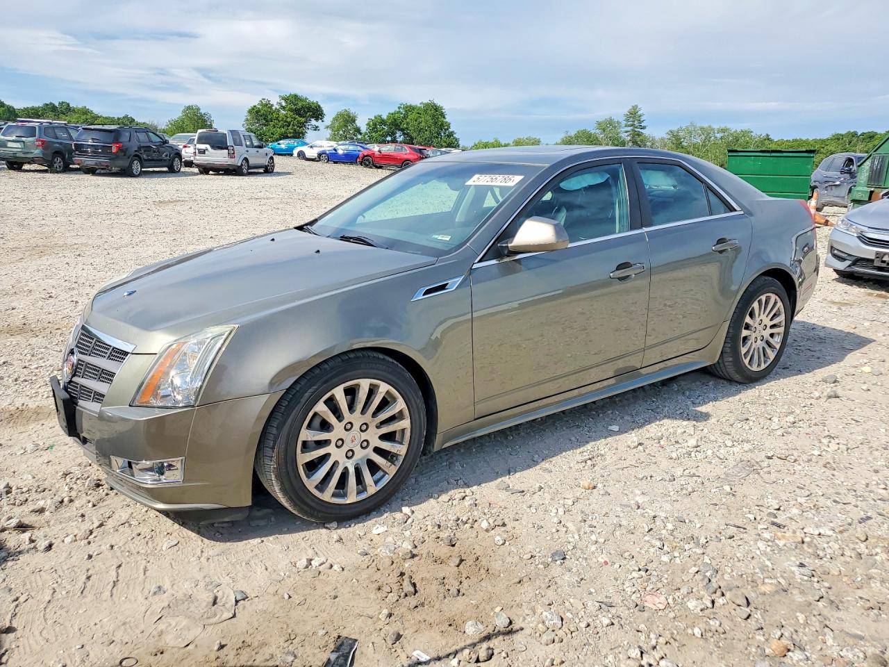 2011 Cadillac CTS Premium, VIN 1G6DS5ED2B0114026 — Undercarriage