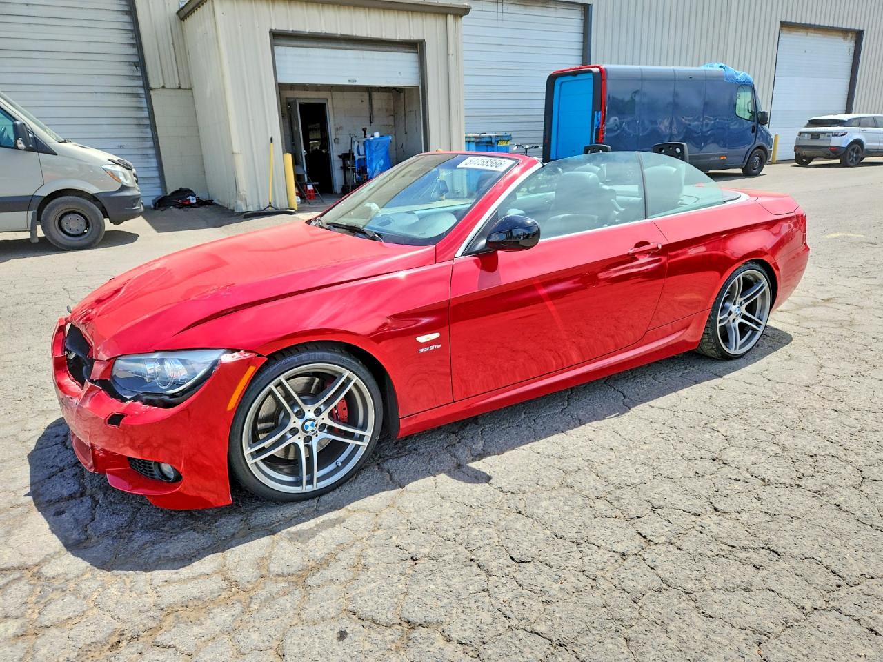 2013 BMW 3 Series 335is, VIN WBADX1C50DJ128732 — Front end