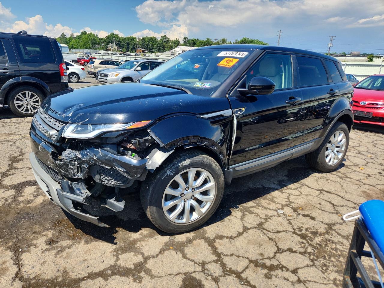 2019 Land Rover Range Rover Evoque SE, VIN SALVP2RX0KH345720 — Front end