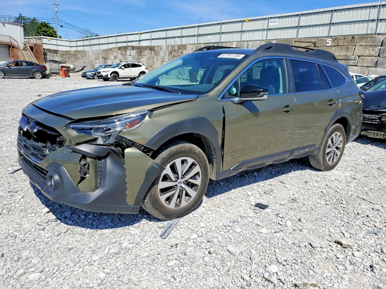 2025 Subaru Outback Premium, VIN 4S4BTADC7S3259687 — Front end