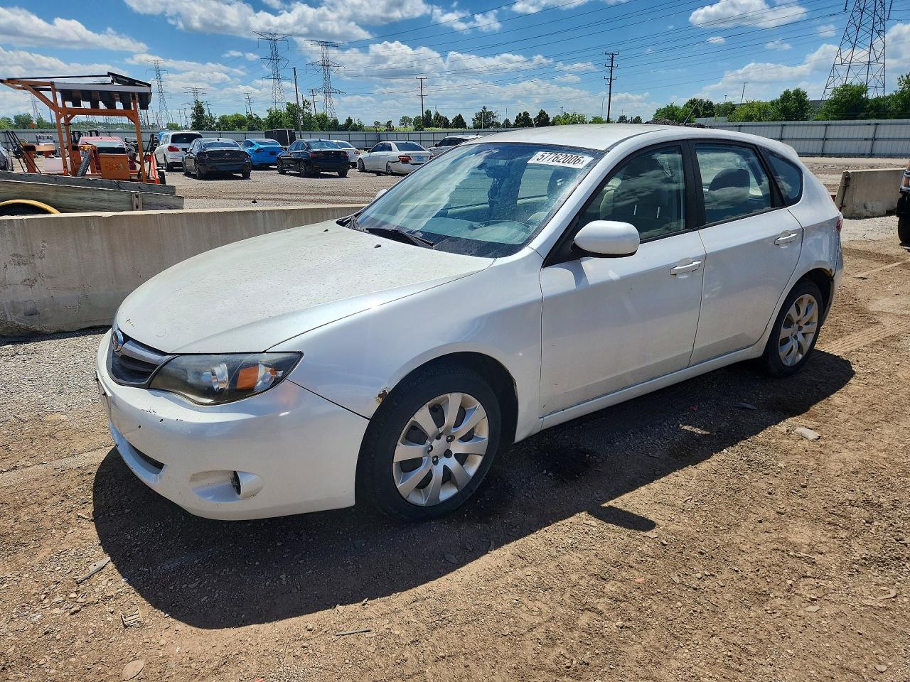 2011 Subaru Impreza 2.5i, VIN JF1GH6A62BH809331 — Зад