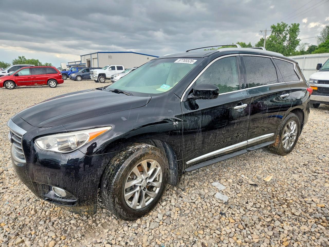 2014 Infiniti QX60, VIN 5N1AL0MN8EC512107 — Normal wear
