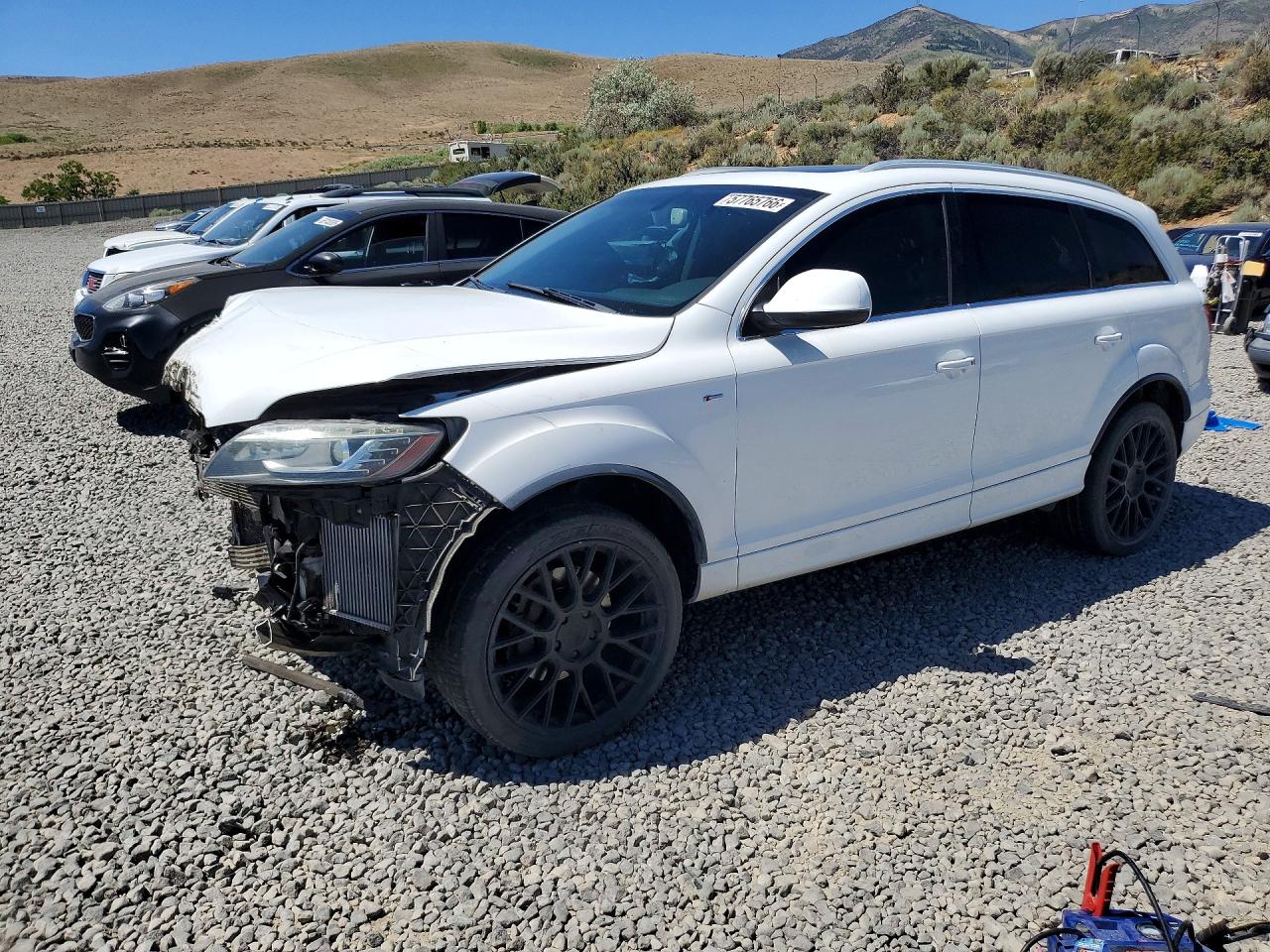 2010 Audi Q7 Prestige, VIN WA1WMAFE8AD007838 — Front end