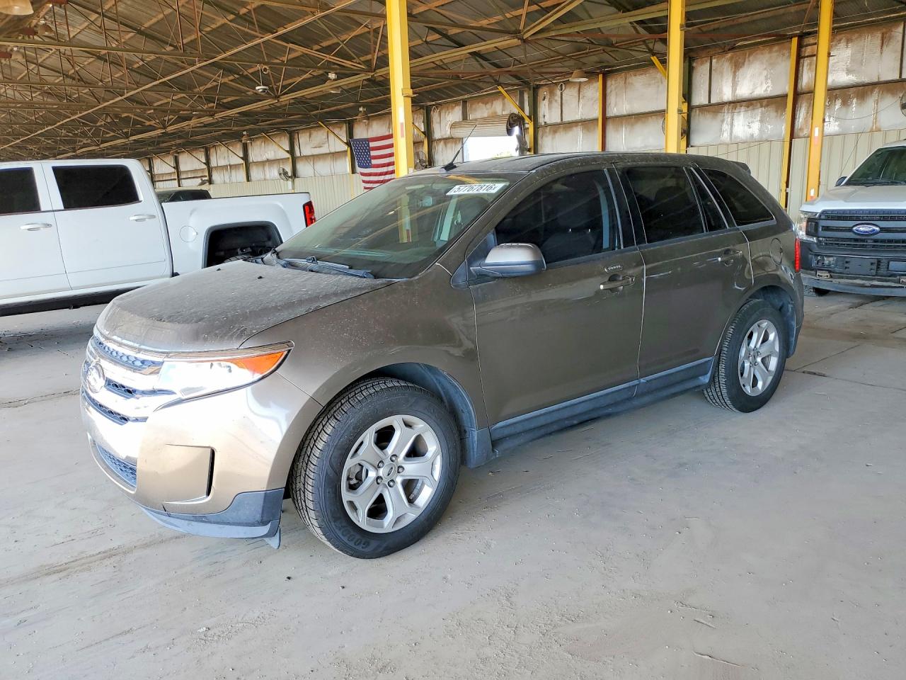2013 Ford Edge SEL, VIN 2FMDK3J95DBC59223 — Auction photo