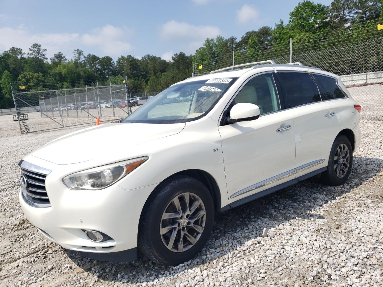 2015 Infiniti QX60, VIN 5N1AL0MN7FC560196 — Вода / потоп