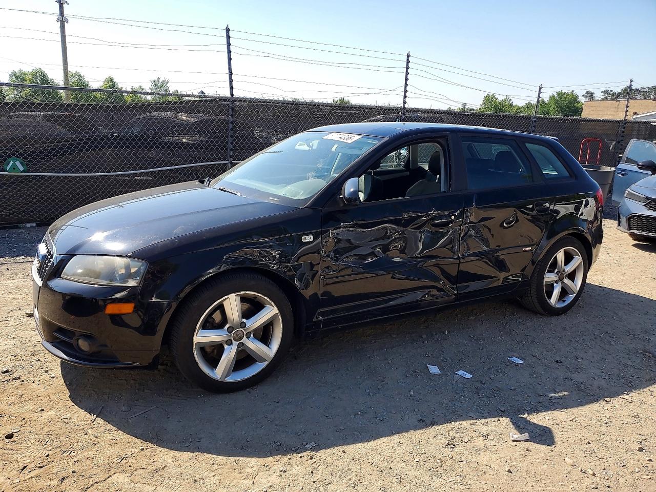 2008 Audi A3, VIN WAUHF78P48A126439 — Бок