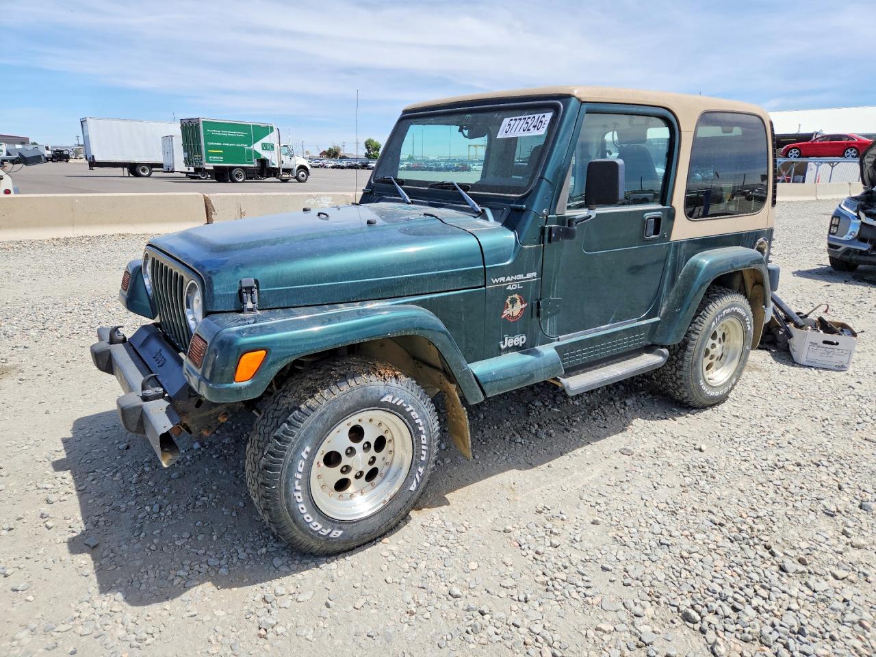 1999 Jeep Wrangler Sahara, VIN 1J4FY49S3XP433046 — Mechanical