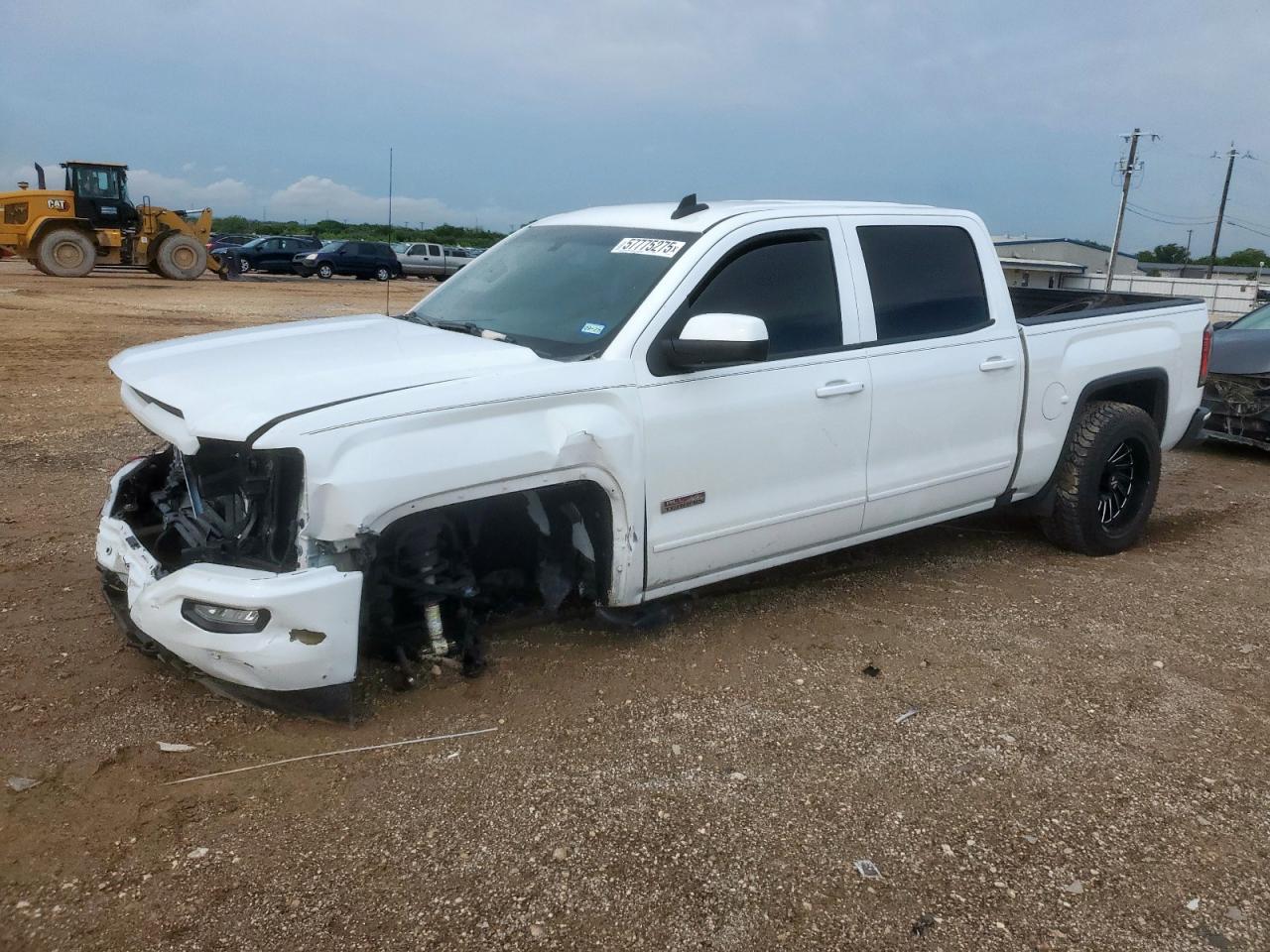 2018 GMC Sierra 1500 SLT, VIN 3GTU2NEC3JG271675 — Front end
