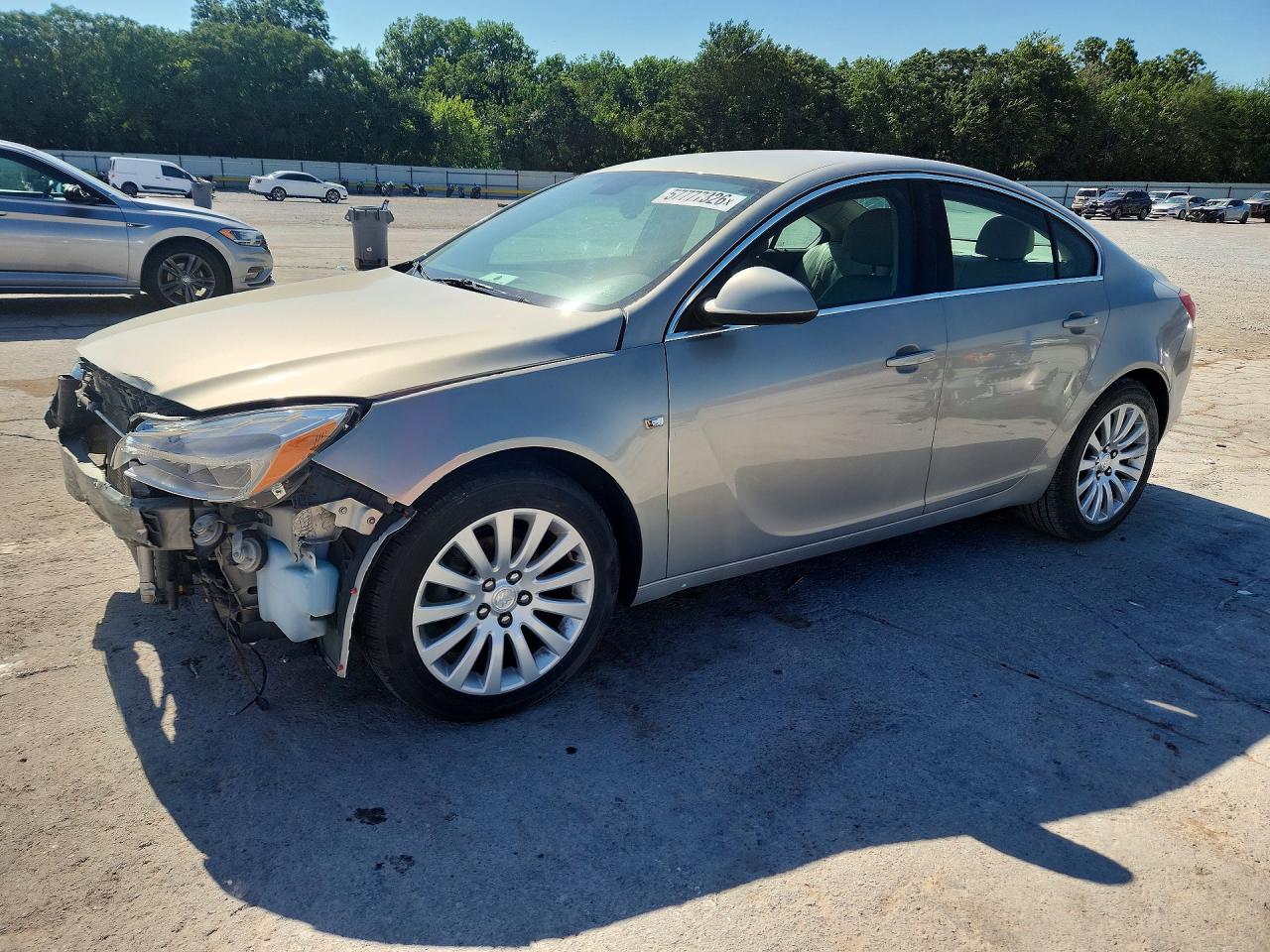 2011 Buick Regal CXL RL1, VIN W04GN5EC2B1135133 — Front end