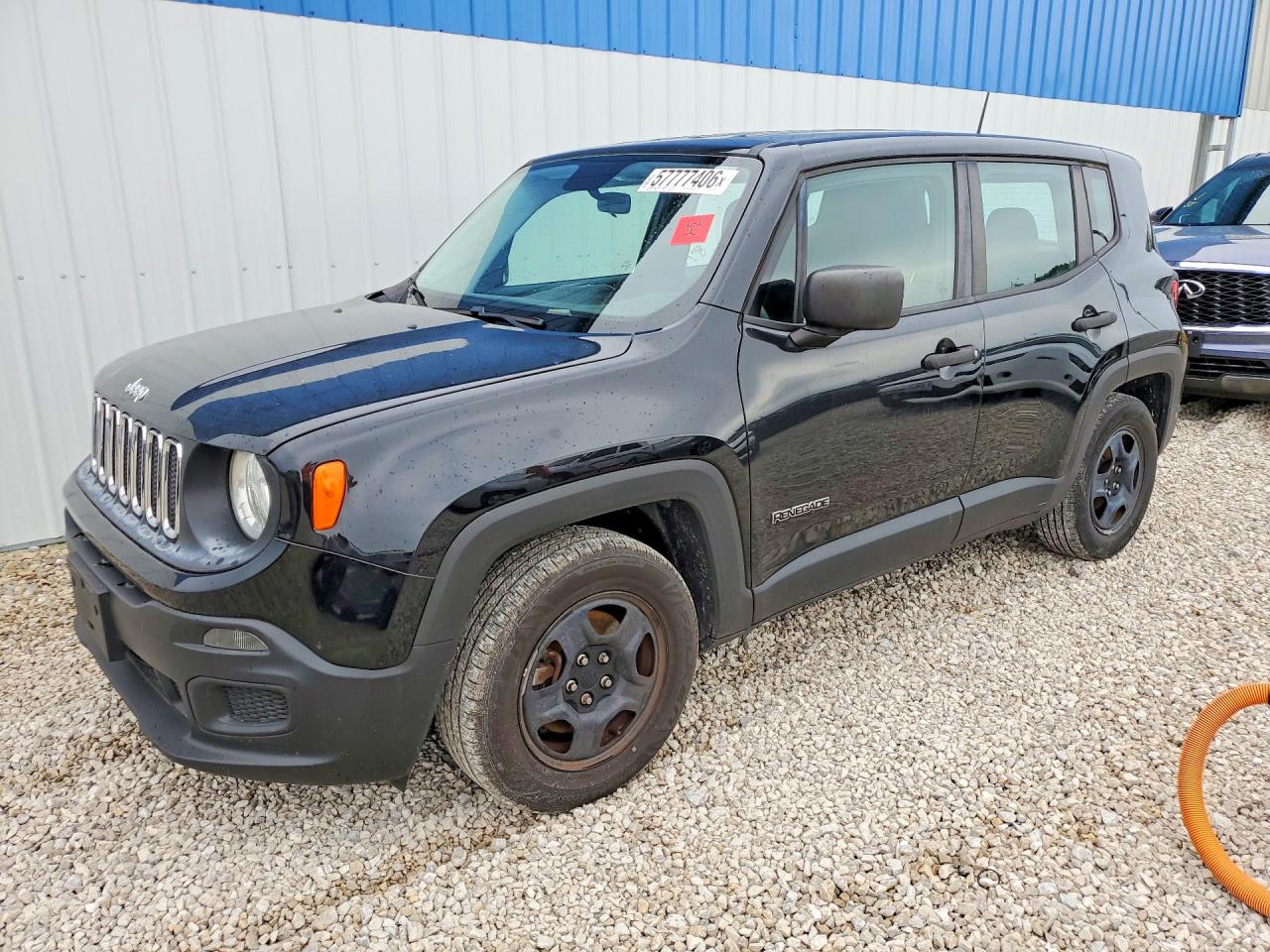 2017 Jeep Renegade Sport, VIN ZACCJAAH0HPG16906 — Front end